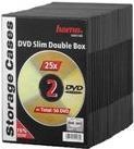Produktbild Hama 1x25 DVD-Doppel-Leerhülle Slim 75% Platzsparnis