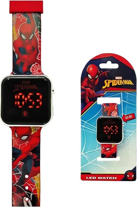 Actual product image Kids Euroswan Spiderman SPD4800 LED digital clock