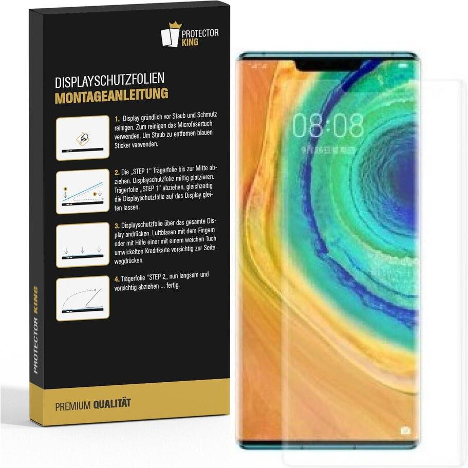 Thumbnail - Protectorking 3x Premium Displayschutzfolie Matt Entspiegelt (3 Stück, Huawei Mate 30), Smartphone Schutzfolie