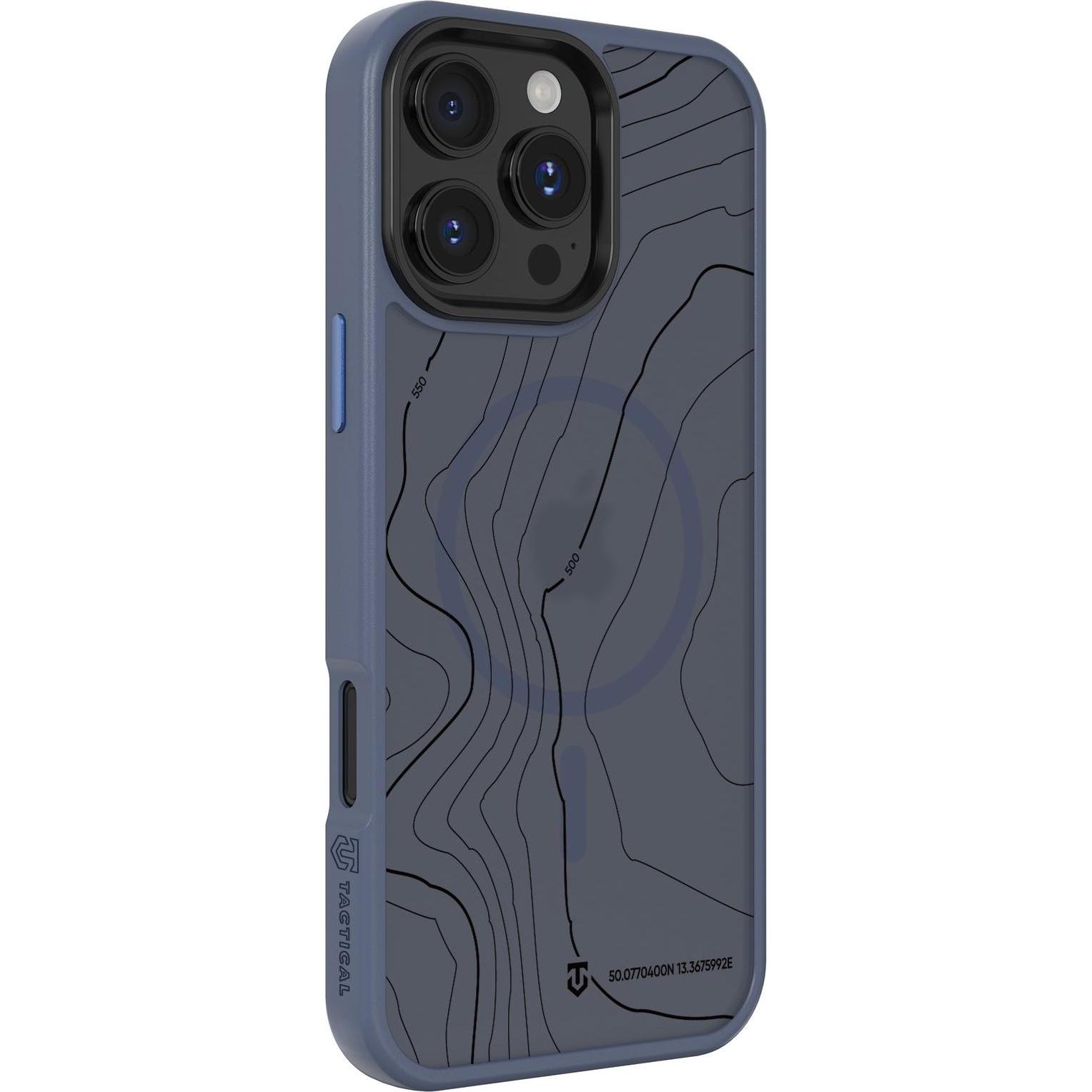 Tactical MagForce Hyperstealth Sika Cover für iPhone 16 Pro Max Deep Blue (Apple iPhone 16 Pro Max), Cover smartphone