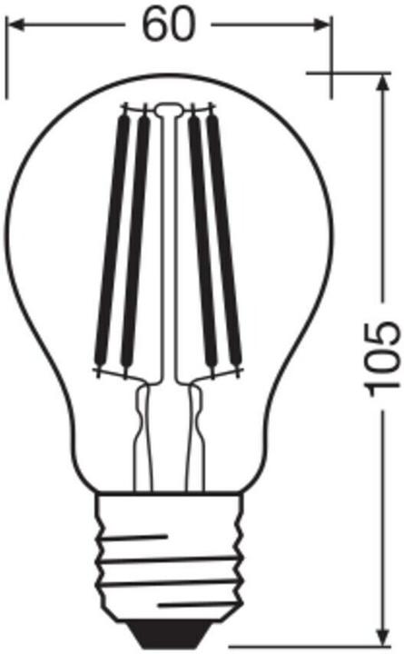 Produktbild Osram Led Retrofit Classic A (E27, 1521 lm, 1 x)