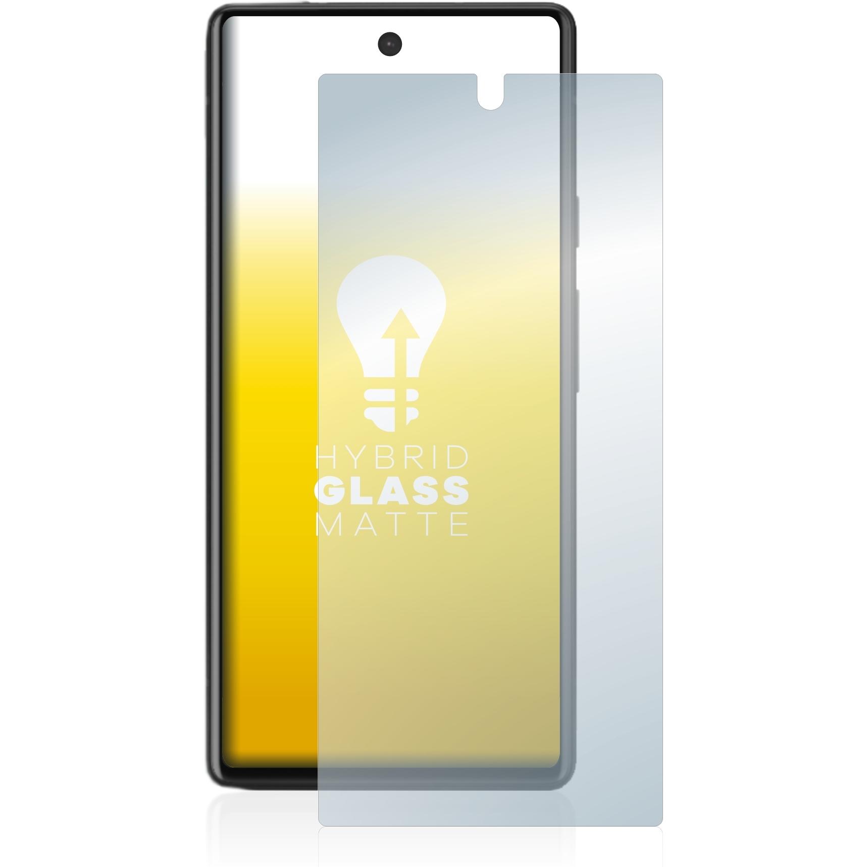 Thumbnail - upscreen Reflection Shield Panzerglasfolie Matt (1 Stück, Google Pixel 6a), Smartphone Schutzfolie, Grau