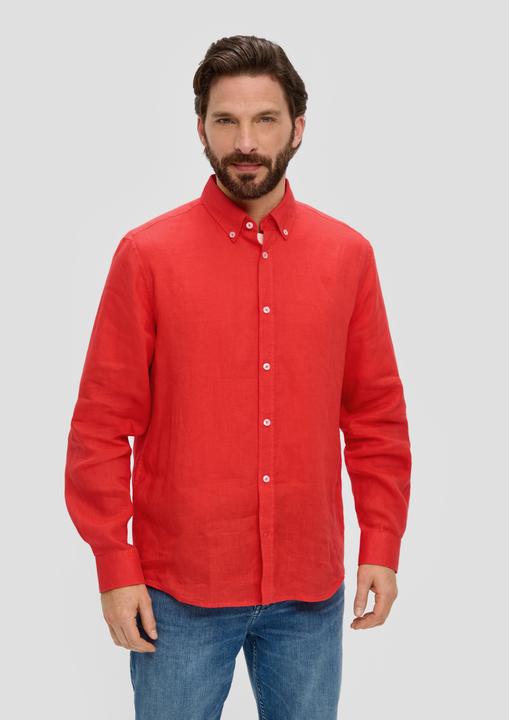 Image du produit s.Oliver Leinenhemd mit Button-Down-Kragen (XXL)