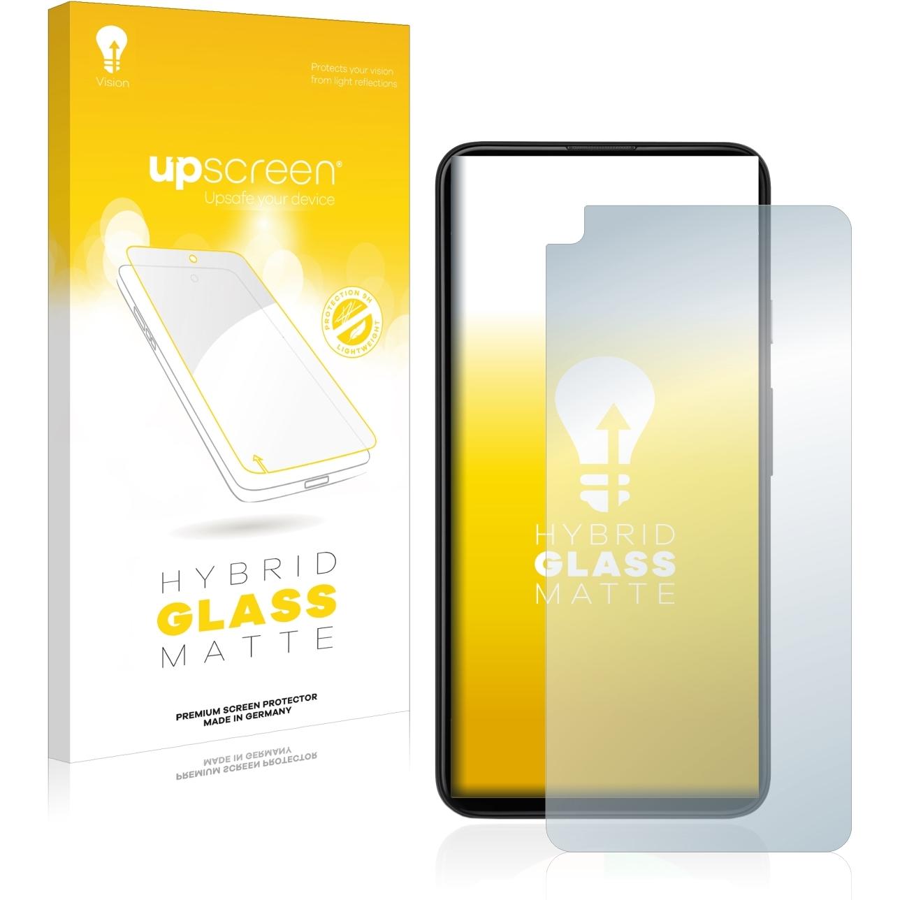 upscreen Reflection Shield Panzerglasfolie Matt (1 Stück, Google Pixel 4a 5G), Smartphone Schutzfolie, Grau