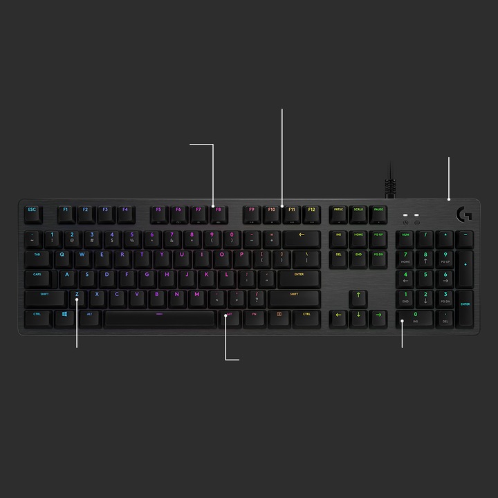 Actual product image Logitech G G512 (CH, Cable)