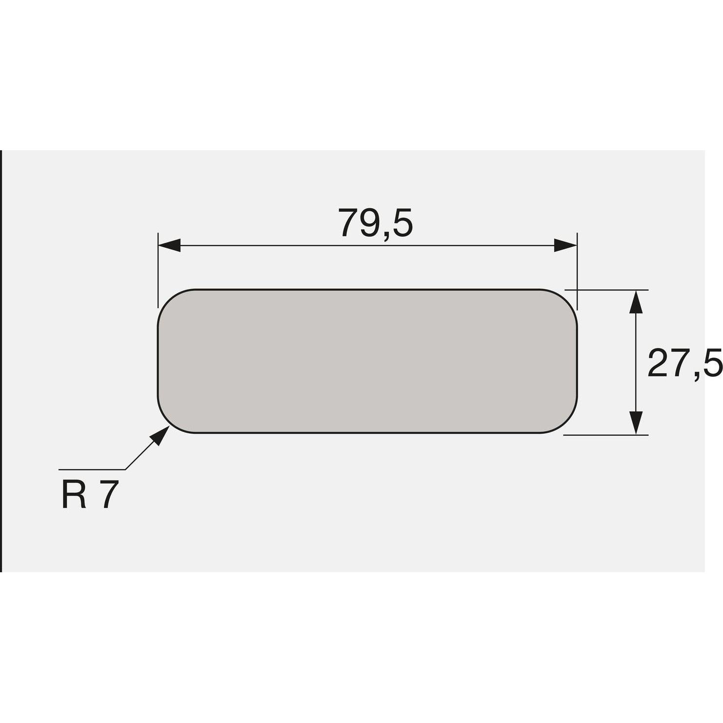 Thumbnail - Hettich, Tresor, Zahlenschloss mit Riegel links Fixcode Kunststoff/Stahl verchromt