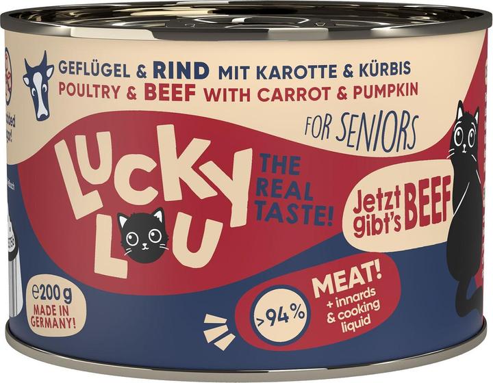 Immagine prodotto Lucky Lou Cibo umido per gatti (Senior, 1 pz., 200 g)