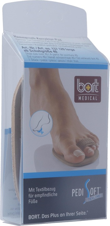 Produktbild Bort Medical PediSoft Hammerzehen (Druckentlastung, 498.67 ml)