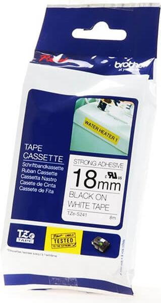 Produktbild Brother Tze-S241 (1.80 cm, Schwarz, Weiss)