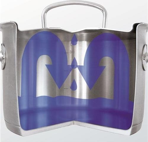 Actual product image Fissler orig. Profi Collection 2 saucepan with lid 28 cm (28 cm, Pot, Stainless steel)