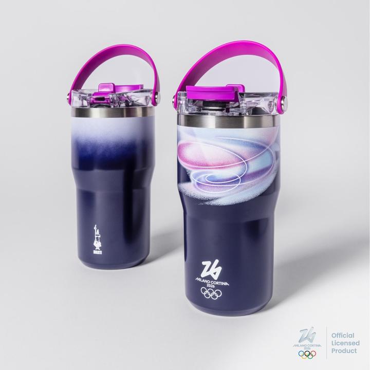 Actual product image Bialetti Borraccia Termica Viola Milano Cortina (0.60 l)