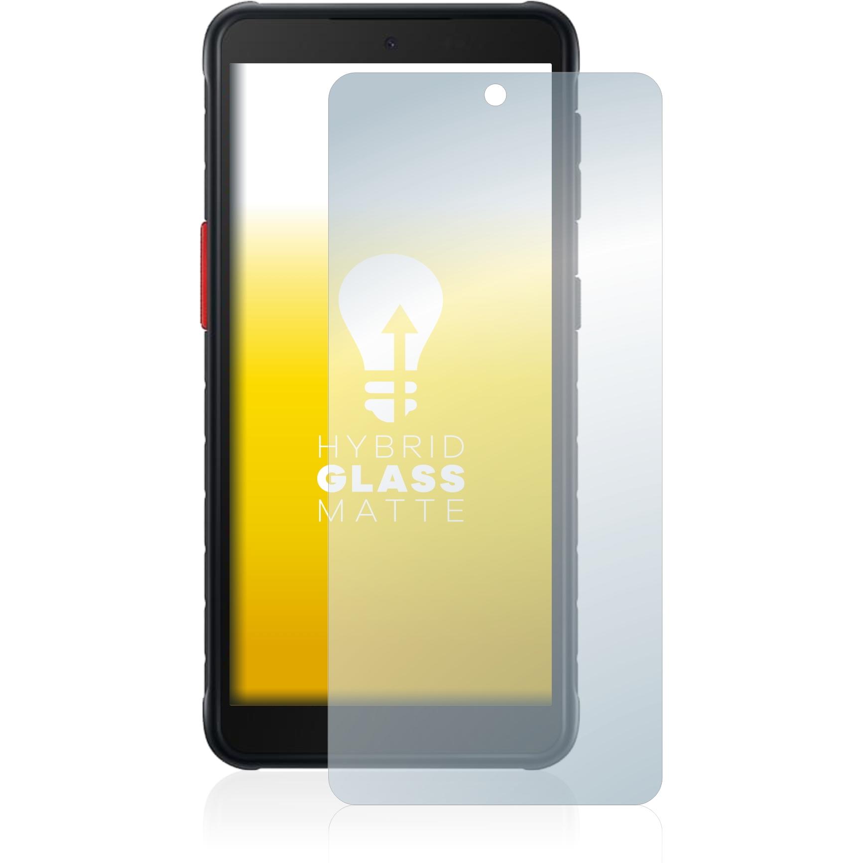 Thumbnail - upscreen Reflection Shield Panzerglasfolie Matt (1 Stück, Samsung Galaxy S21), Smartphone Schutzfolie, Grau