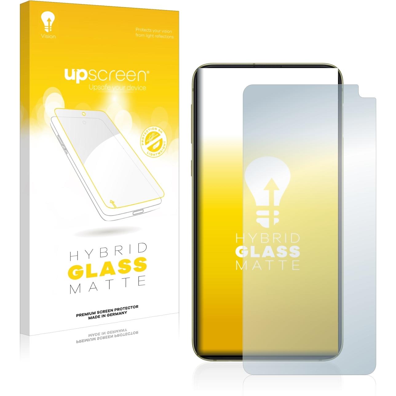 upscreen Reflection Shield Panzerglasfolie Matt (1 Stück, Samsung Galaxy S10e), Smartphone Schutzfolie, Grau