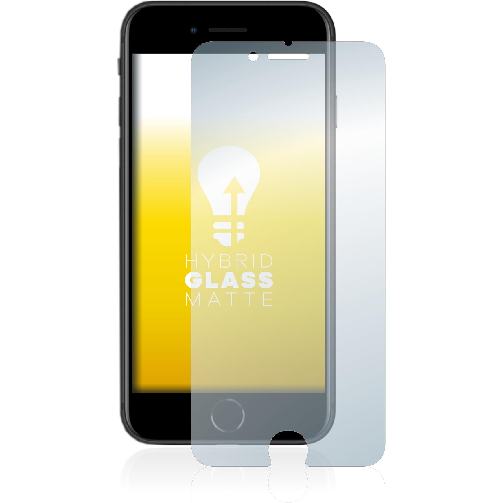 Thumbnail - upscreen Reflection Shield Panzerglasfolie Matt (1 Stück, Apple iPhone SE), Smartphone Schutzfolie, Grau