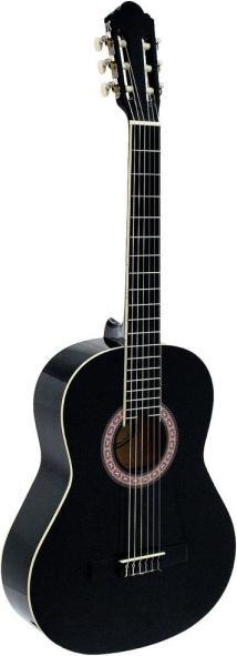 Dimavery AC-303 Klassikgitarre, schwarz (Konzertgitarre)