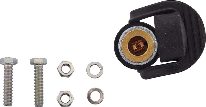 Produktbild Hella Arbeitsscheinwerfer Halter 10 cm mit Kappe Schrauben Mutter gewinkelt
