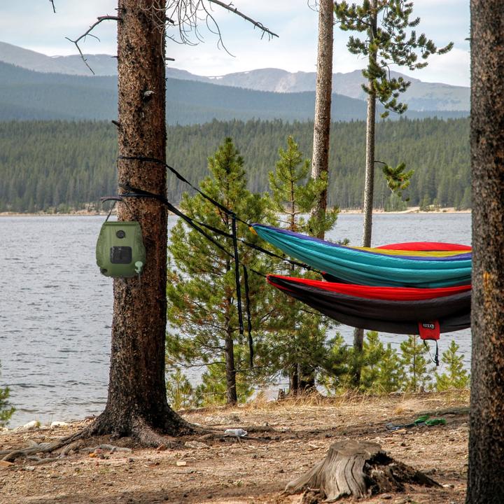 Actual product image Relaxdays Camping shower