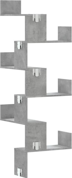 Immagine prodotto vidaXL Scaffale a muro ad angolo (45 x 45 x 147 cm)