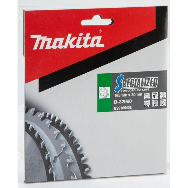 Produktbild Makita SPECIALIZED Sägeb.165x20x40Z