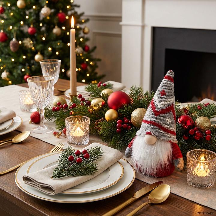 Produktbild Champ Dekofigur Wichtel mit Strickmütze