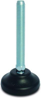 RS PRO M16 65mm Dia. Polyamide Adjustable Foot, 15
