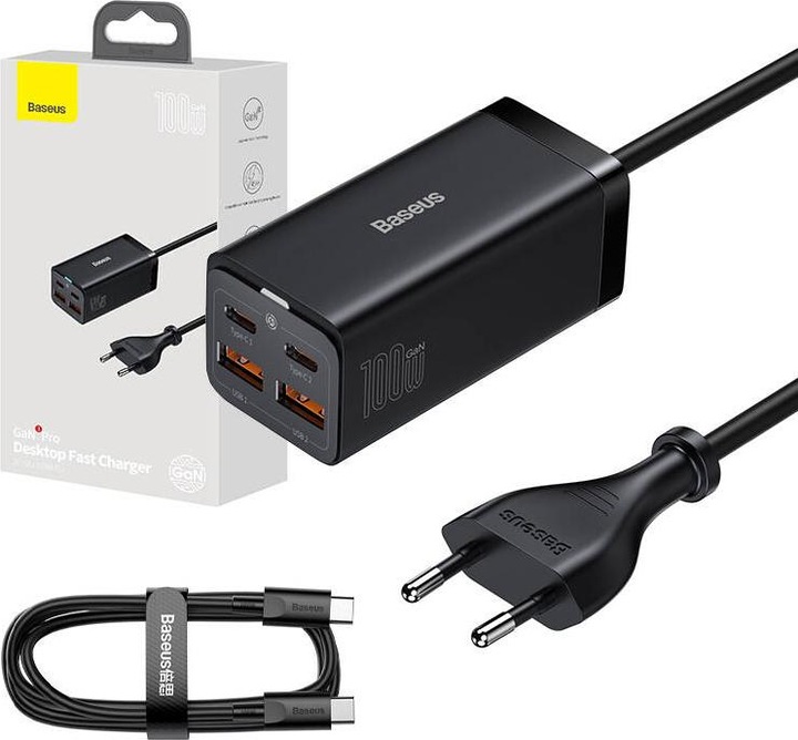 Actual product image Baseus GaN3 Pro (100 W)