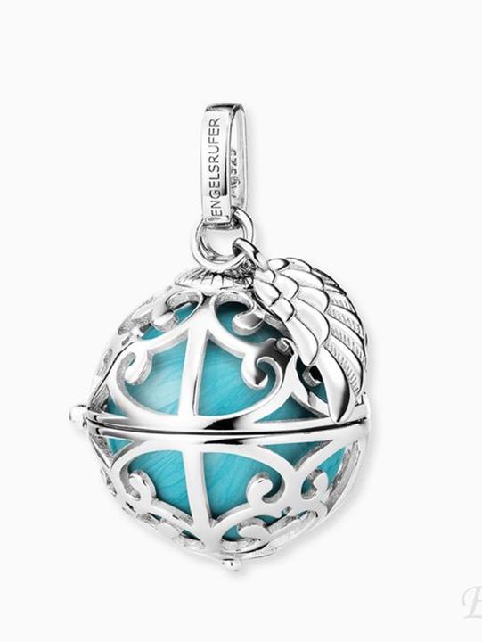 Produktbild Engelsrufer Mit FlÃ¼gel TÃ¼rkis (Sterling Silber 925 rhodiniert)