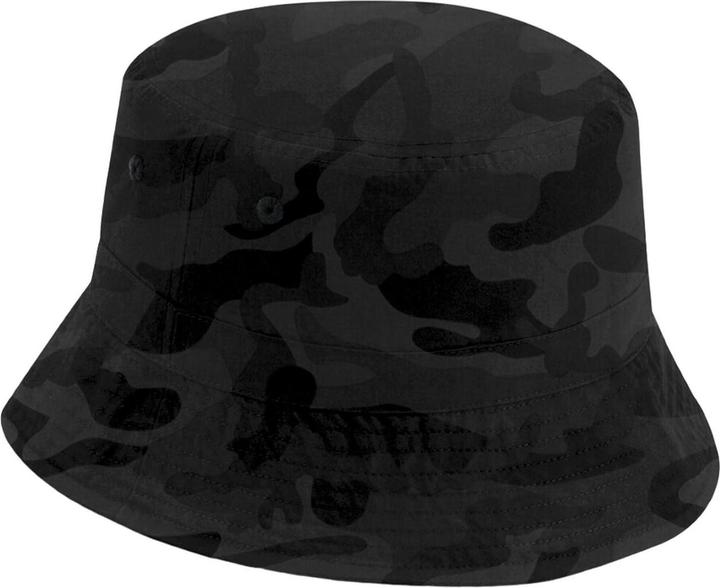 Actual product image Beechfield Camo Polyester Recycled Bucket Hat