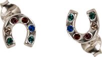Out of the blue Oorbellen 925 Sterling zilver, hoefijzer (925 Sterling zilver)