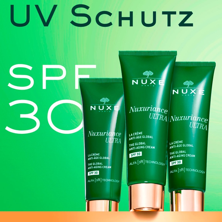 Produktbild Nuxe Nuxuriance Ultra Sun Protection Factor 30 Crème A Âge Globale 50 ml (Sonnencreme, SPF 30, 50 ml, 73 g)