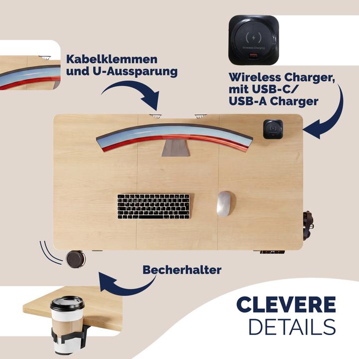 Image du produit Casaria Bureau électrique