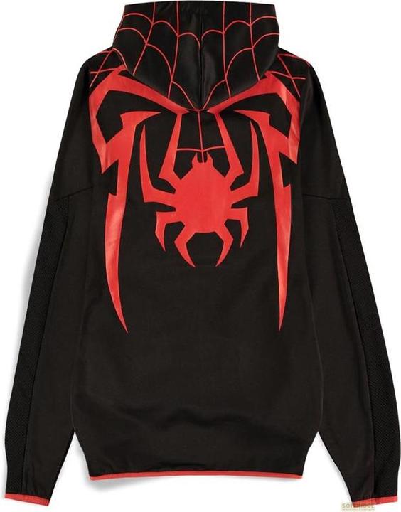 Immagine prodotto Spiderman Felpa con cappuccio da uomo di Miles Morales (XXL)