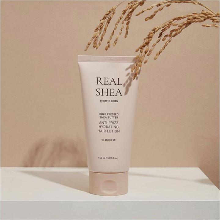 Produktbild Rated Green Real Shea Anti-Frizz Hydrating Hair Lotion (150 ml)