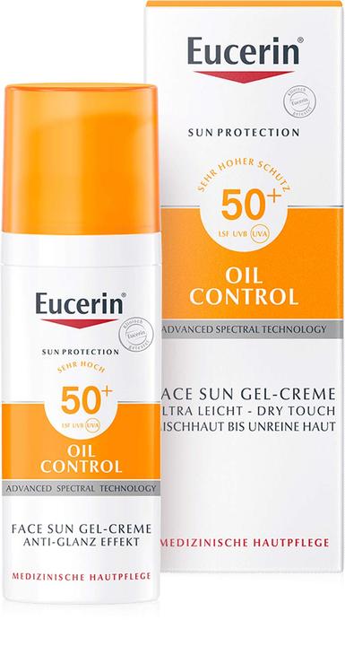 Immagine prodotto Eucerin Crema gel solare (Crema solare viso, SPF 50+, 50 ml, 150 g)