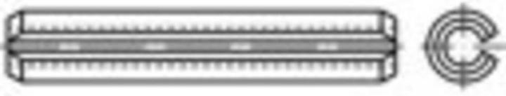 Produktbild Toolcraft Spannstifte Edelstahl