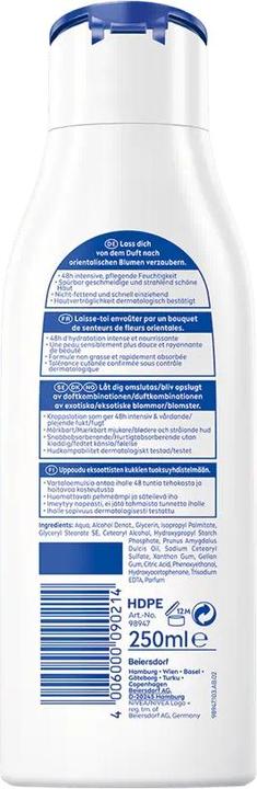 Image du produit NIVEA Floral Love Body Lotion (Lotion pour le corps, 250 ml)