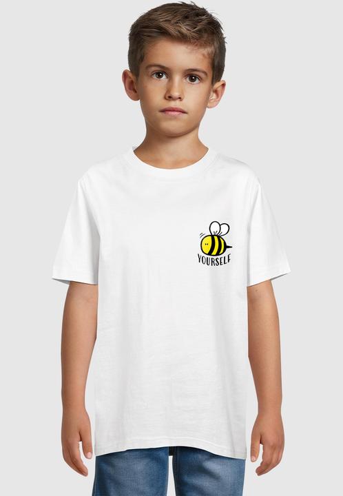 Produktbild Merchcode Kids Bee Yourself - Basic T-Shirt - 185257 (134, 140)
