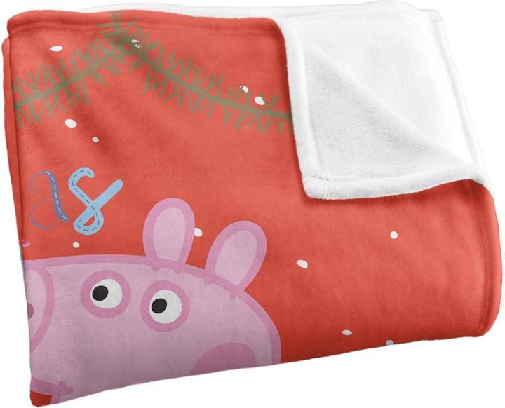 Immagine prodotto Peppa Pig Christmas Fun Coperta (152 x 127 cm)