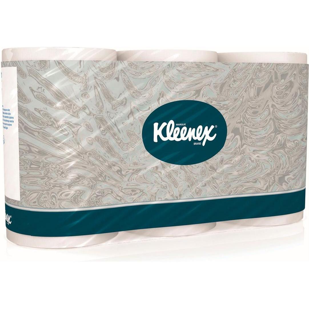 Kimberly-Clark, Toilettenpapier, Toilettenpapier Kleenex Hakle 350, 3-lagig, 36 Rollen (36 x)