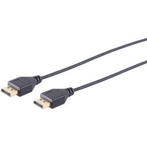 Thumbnail - Shiverpeaks BASIC-S DisplayPort 1.2 Kabel, schwarz, 2,0 m Stecker (2 m, DisplayPort), Video Kabel