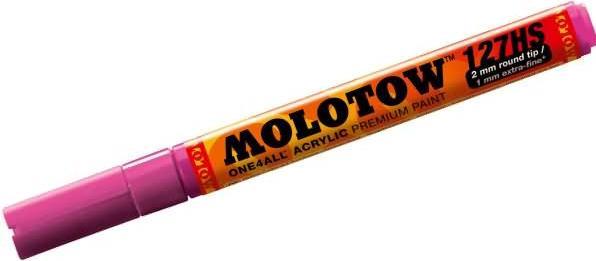 Actual product image Molotow Permanent marker One4All 127 HS refillable 2mm magenta (Magenta, 2 mm, 1 x)