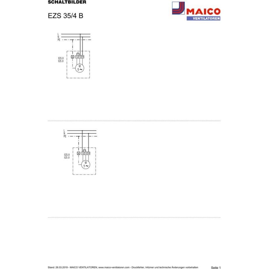 Thumbnail - Maico, Belüftungsventilator, Axial-Wandventilator