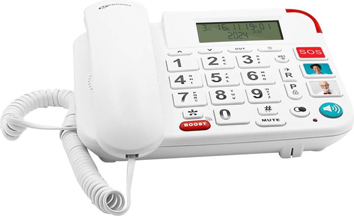 Produktbild Geemarc DALLAS 20 Grosstastentelefon weiss