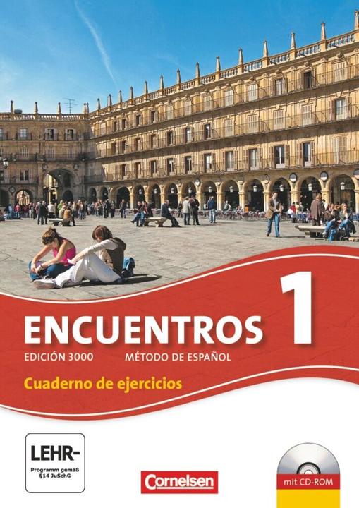 Immagine prodotto Encuentros 1. Edición 3000. Cuaderno de Ejercicios (Tedesco, Spagnolo, 2012)