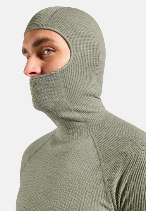 Actual product image Odlo Seamless Performance Wool Funktionsshirt mit Gesichtsschutz (S)