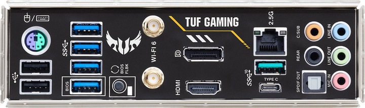 Productafbeelding ASUS MB TUF GAMING -PLUS WI-FI II AMD,AM4,DDR4 (AM4, AMD B550, mATX)