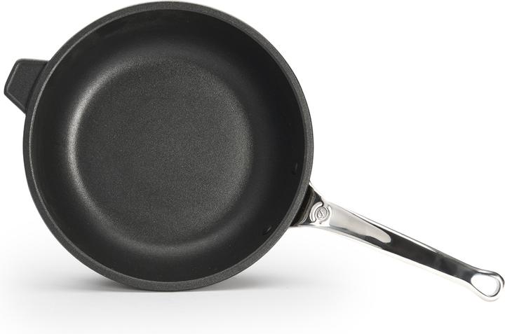 Produktbild de Buyer Choc Extreme Sauteuse Antihaft mit Edelstahlgriff, Induktion (Bratpfanne, Aluminium, 24 x 12 cm)