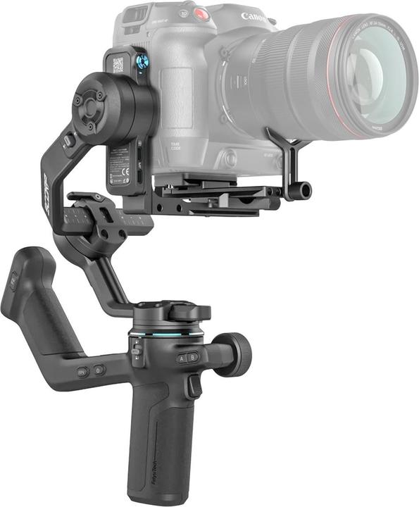 Actual product image Feiyu SCORP-C2 3-Axis Handheld Gimbal for Camera (Single-lens reflex camera, System camera, 3.50 kg)