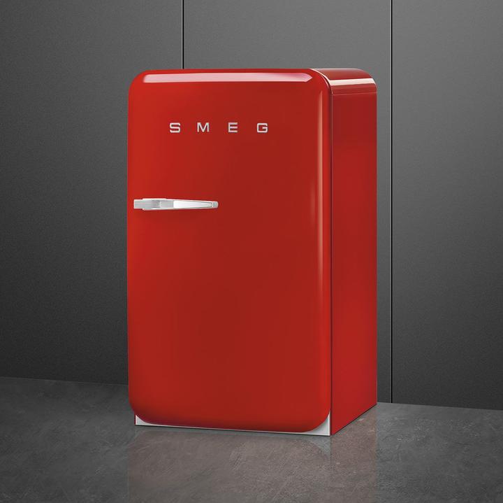 Produktbild Smeg FAB10RRD6 Kühlschrank Rechtsanschlag Rot 50's Style, 2025 Modell, EEK: D (122 l)