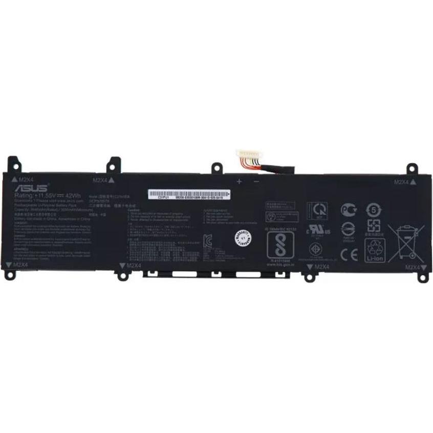 ASUS Battery 3640 mA / 42 Wh / 3 Cells / 11.55V (3 Zellen, 3640 mAh), Notebook Akku